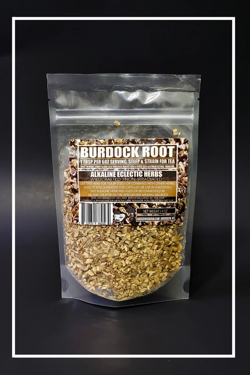 BURDOCK ROOT - help to improve skin quality, reduce inflammation