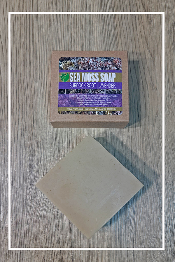 SEA MOSS SOAP LAVENDER