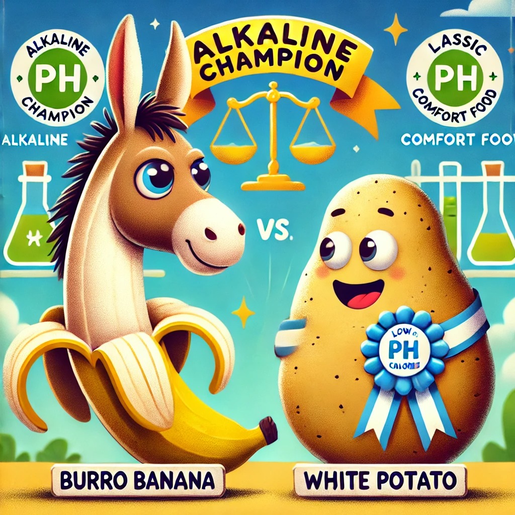 Burro Banana vs White Potato